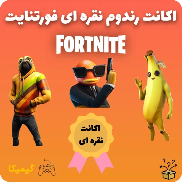 اکانت رندوم نقره ای فورتنایت