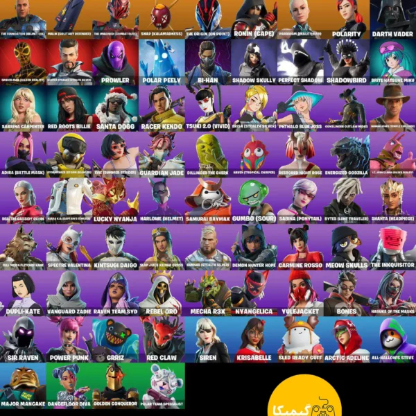 اکانت فورتنایت کد 1002